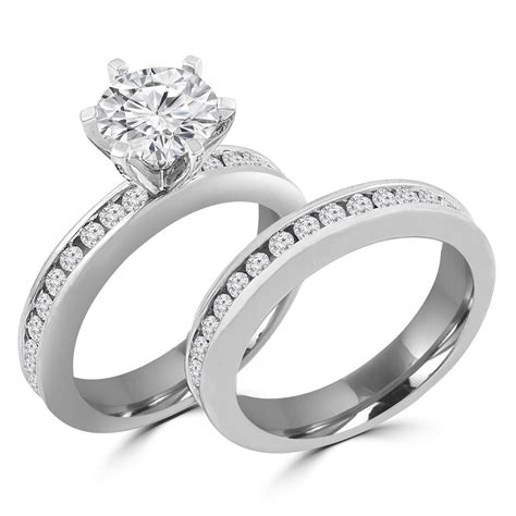 channel set engagement rings